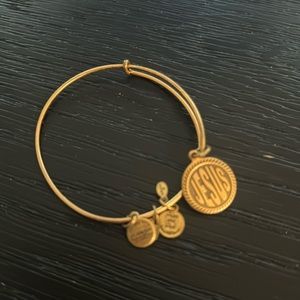 Alex & Ani Gold Jesus Bracelet